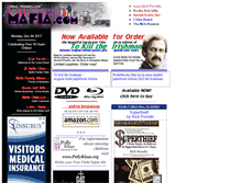 Tablet Screenshot of americanmafia.com